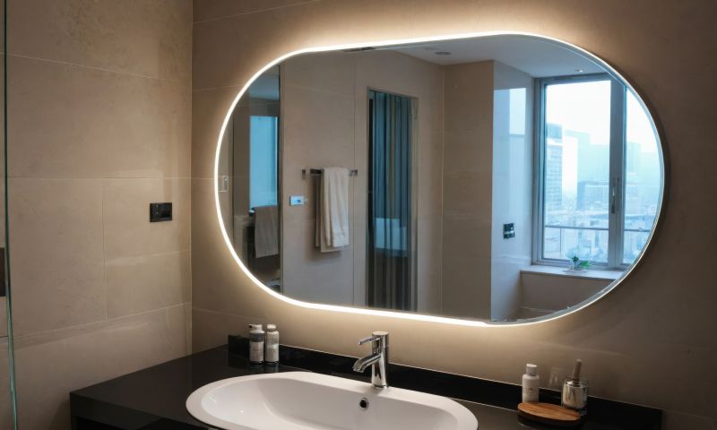 Backlit Mirrors and Vanity Lighting